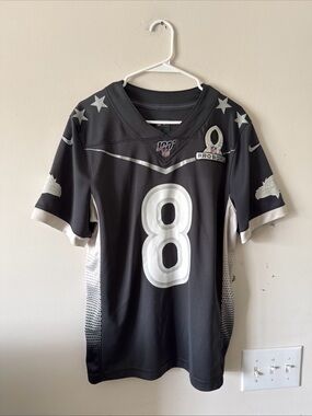Men’s Nike Lamar Jackson #8 Ravens 2020 Pro Bowl Jersey Sz S - Black RARE
